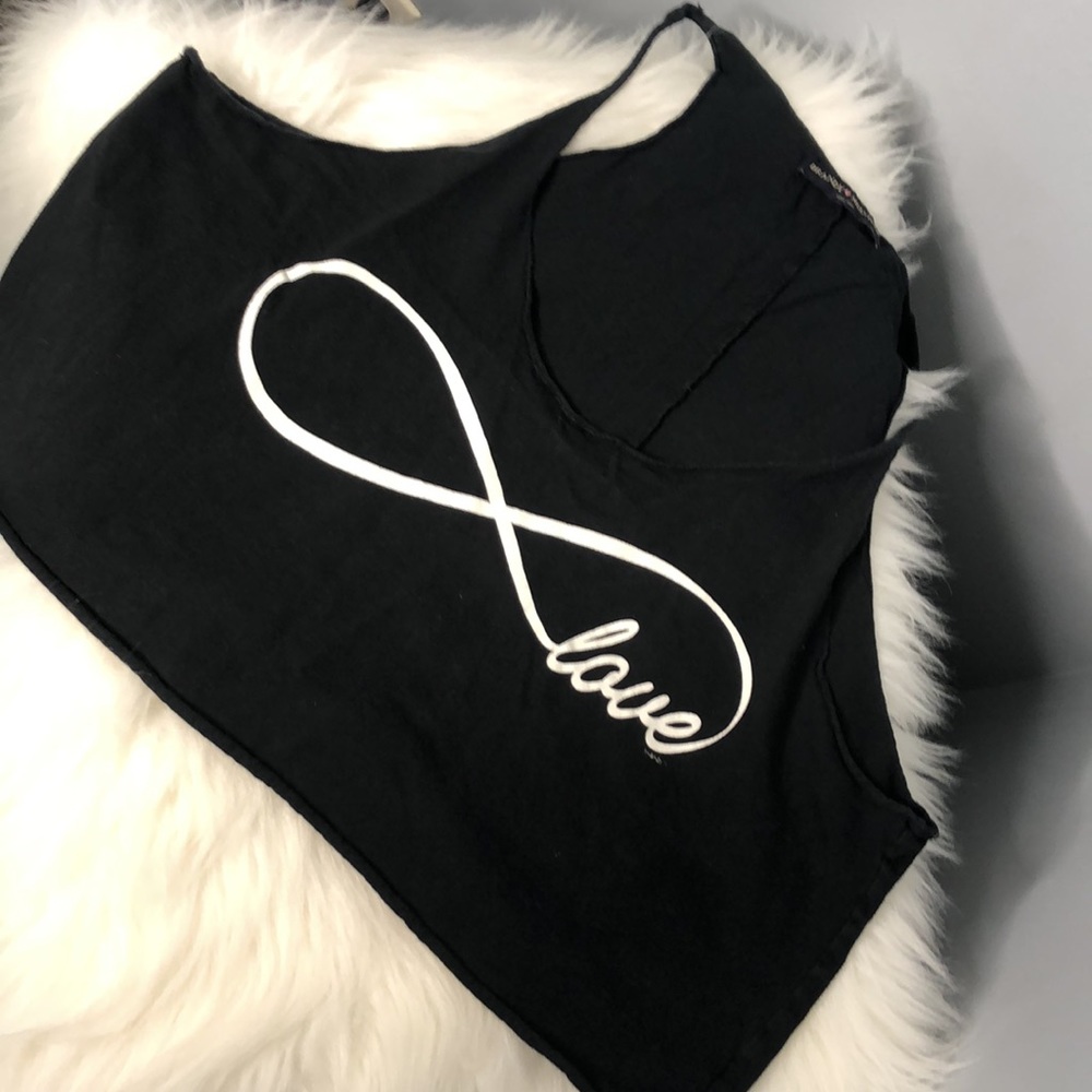 Brandy Melville Crop Infinity Top